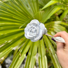 Load image into Gallery viewer, Open Roses | Silver Stem