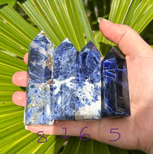 Load image into Gallery viewer, Polished Point | Sodalite