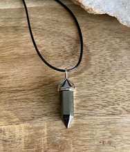 Load image into Gallery viewer, Wand Pendant | Hematite