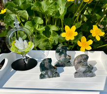 Load image into Gallery viewer, Standing Moons | Moss Agate