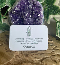 Load image into Gallery viewer, Polished Point | Fire & Ice Quartz | 4.7cm