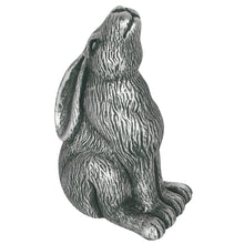 Load image into Gallery viewer, Large Terracotta Moon Gazing Hare | Silver