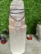 Load image into Gallery viewer, Silver Pendant | Amethyst Triple Moon
