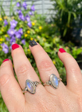 Load image into Gallery viewer, Silver Ring | Rainbow Eyes