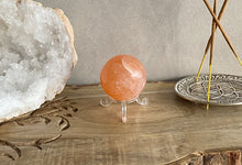 Load image into Gallery viewer, Sphere | Peach Selenite