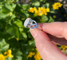 Load image into Gallery viewer, Silver Ring | Celtic Rainbow Eye