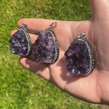 Load image into Gallery viewer, Pendant | Amethyst Cluster