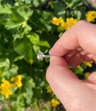 Load image into Gallery viewer, Silver Ring | Rainbow Moonstone Tiara