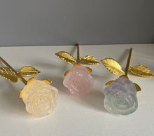 Load image into Gallery viewer, Roses | Gold Stem