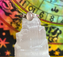 Load image into Gallery viewer, Silver Ring | Rose Quartz Love