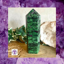 Load image into Gallery viewer, Polished Point | Ruby in Zoisite