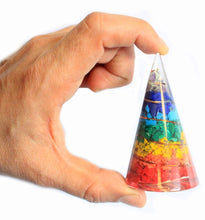 Load image into Gallery viewer, Organite Chakra Cone