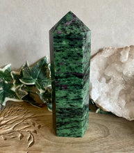 Load image into Gallery viewer, Polished Point | Ruby in Zoisite
