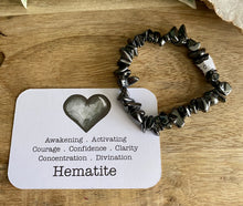 Load image into Gallery viewer, Chip Bracelet | Hematite