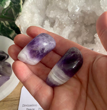 Load image into Gallery viewer, Tumble Stone | Chevron Amethyst