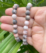 Load image into Gallery viewer, Bead Bracelet | Pink Zebra Jasper