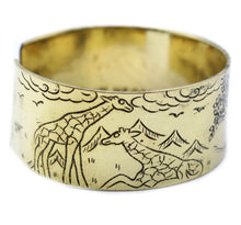 Load image into Gallery viewer, Brass Cuff Bracelet | Tree of Life