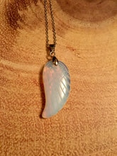 Load image into Gallery viewer, Pendant | Opalite Angel Wing