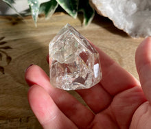 Load image into Gallery viewer, Polished Point | Fire & Ice Quartz | 4.7cm