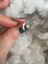 Load image into Gallery viewer, Silver Ring | Rainbow Moonstone Sun & Moon