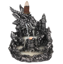 Load image into Gallery viewer, Backflow Burner | Light Up Silver Dragon