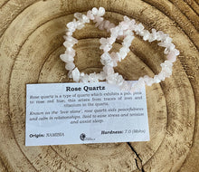 Load image into Gallery viewer, Chip Bracelet | Rose Quartz