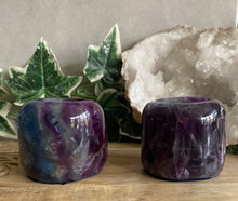 Load image into Gallery viewer, Tealight Holders | Fluorite