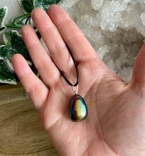 Load image into Gallery viewer, Tumble Pendant | Aura Hematite