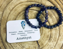 Load image into Gallery viewer, Bead Bracelet | Amethyst