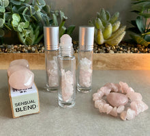Load image into Gallery viewer, Essential Oil Gemstone Roll On | Rose Quartz