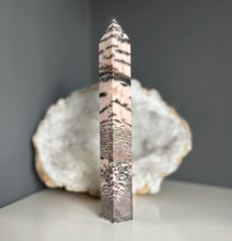 Load image into Gallery viewer, Polished Point | Pink Zebra Jasper | 18.5cm