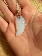 Load image into Gallery viewer, Pendant | Opalite Angel Wing