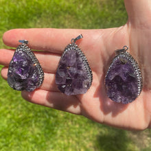 Load image into Gallery viewer, Pendant | Amethyst Cluster