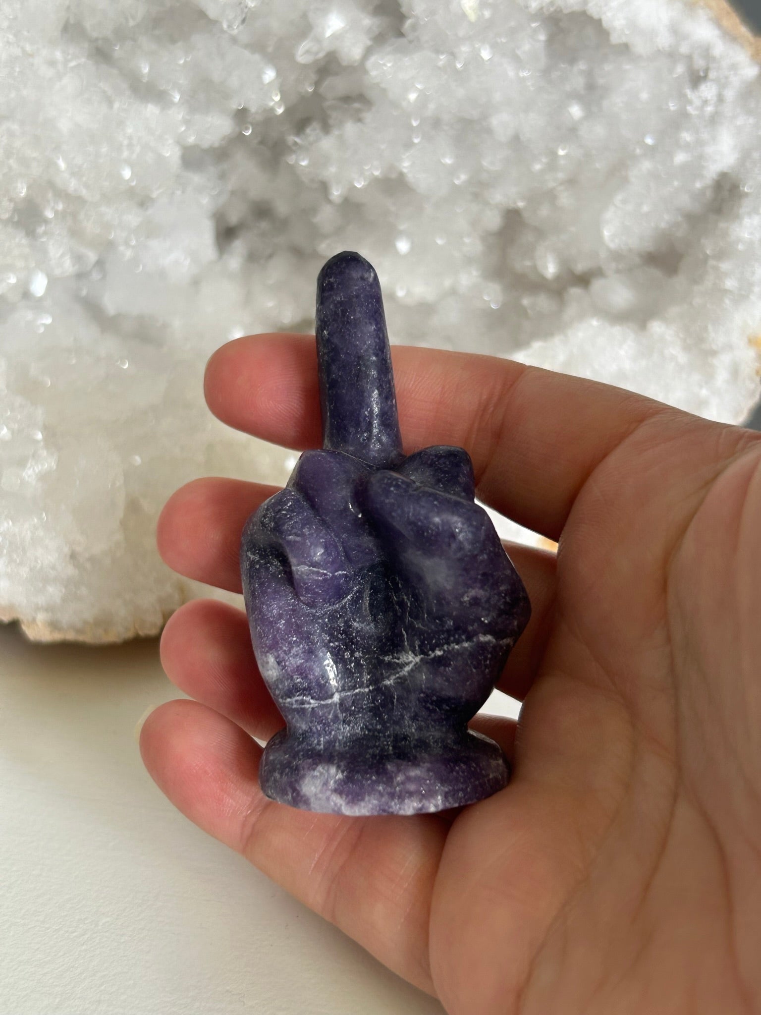 Sentient Finger Carving | Middle Fingers – The Sentient Tree