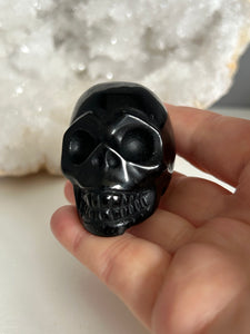 Crystal Skull | Black Obsidian