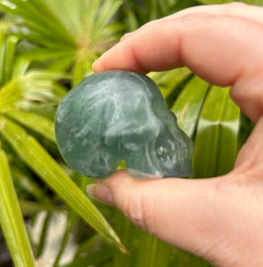 Crystal Skull | Green Fluorite