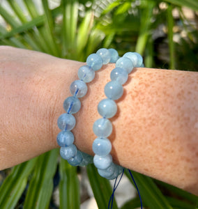 Bead Bracelet | Aquamarine