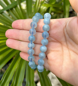 Bead Bracelet | Aquamarine