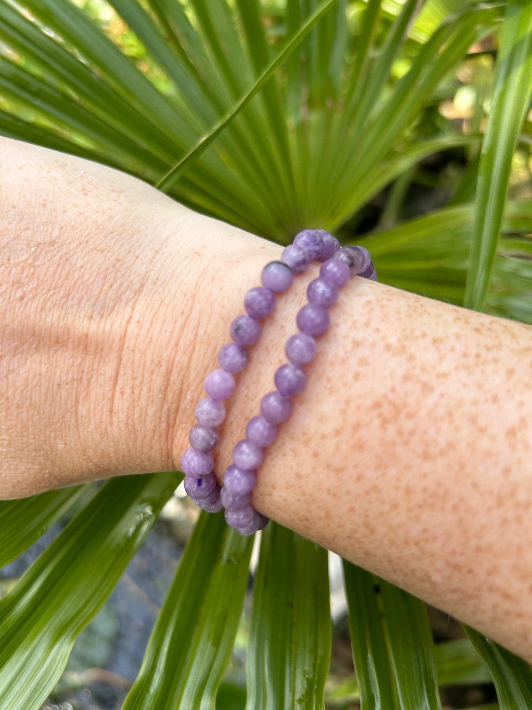 Bead Bracelet | Lepidolite