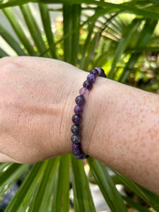 Bead Bracelet | Amethyst