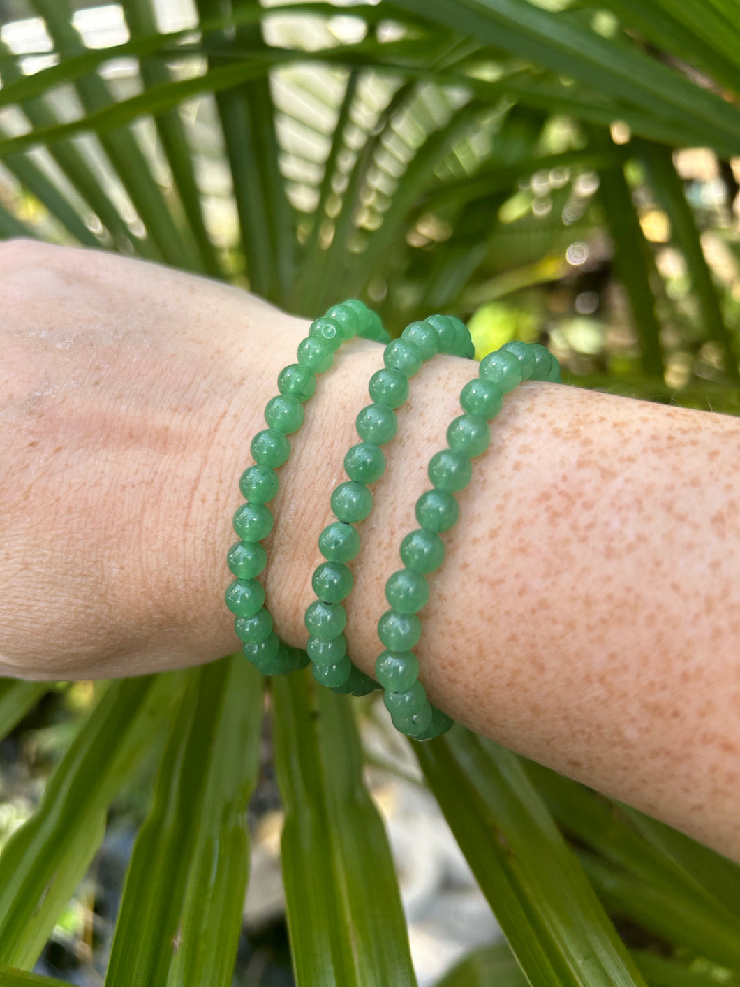 Bead Bracelet | Green Aventurine