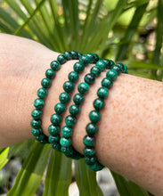 Load image into Gallery viewer, Bead Bracelet | Malachite
