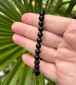 Bead Bracelet | Black Tourmaline