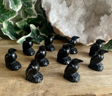 Load image into Gallery viewer, Mini Ravens | Black Obsidian
