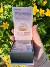 Load image into Gallery viewer, Raw Rose Quartz | Boxed
