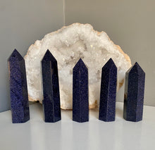 Load image into Gallery viewer, Polished Points | Blue Goldstone
