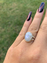 Load image into Gallery viewer, Rainbow Moonstone Dreams ring
