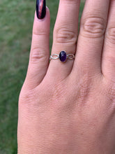 Load image into Gallery viewer, Amethyst Infinity ring
