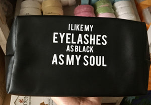 Make up Bag | As Black As My Soul