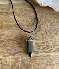 Load image into Gallery viewer, Wand Pendant | Hematite
